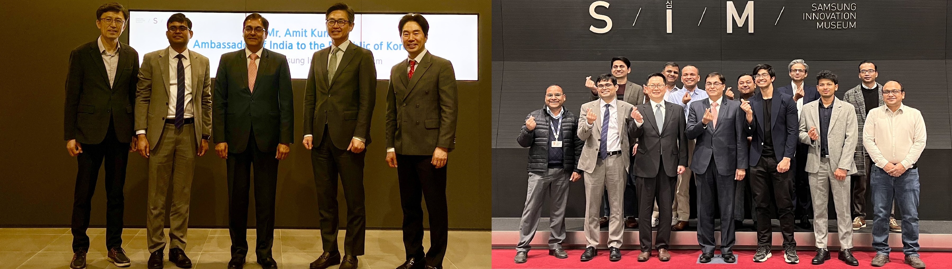 Ambassador Amit Kumar visited Samsung Headquarters in Suwon