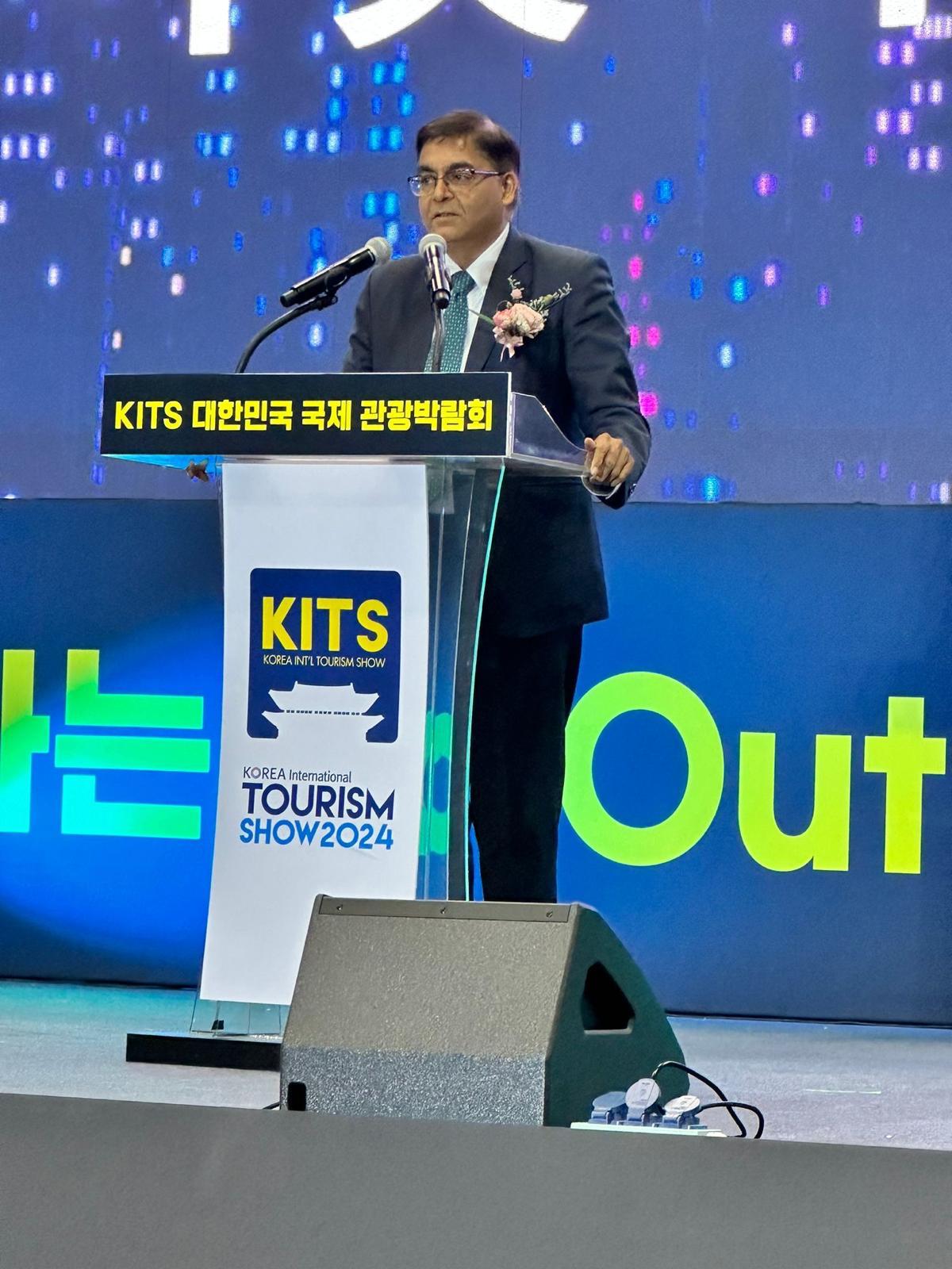 Uttar Pradesh Tourism Department participation in Korea International Tourism Fair
