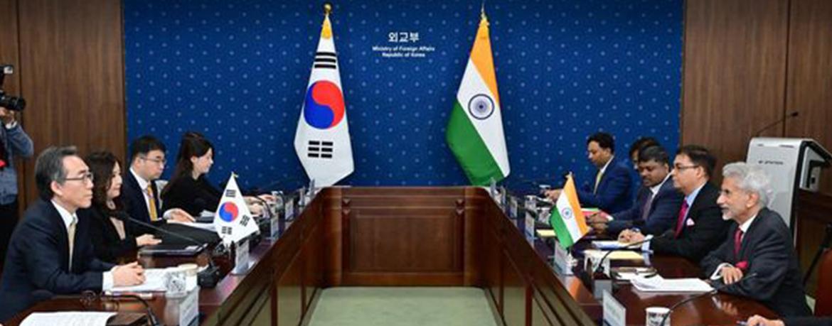 EAM Dr. S. Jaishankar co-chaired the 10th India-ROK Joint Commission Meeting with Foreign Minister Cho Tae-yul; 06 March 2024