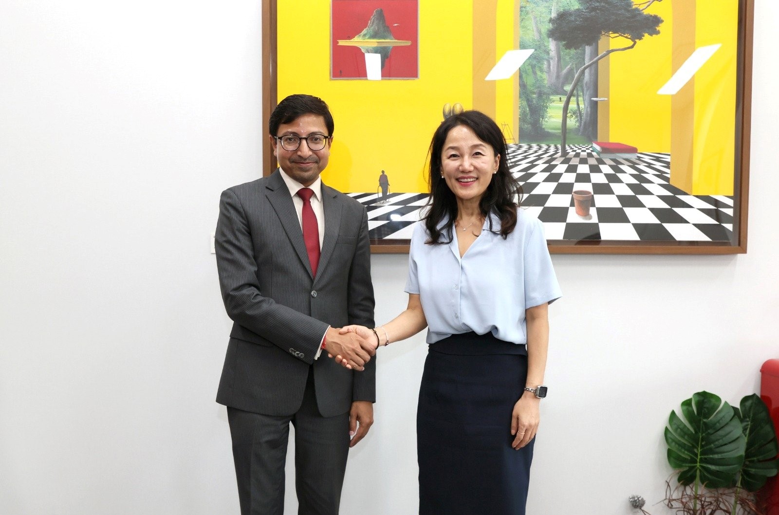 Ambassador Met Chairperson of National Assembly’s Culture, Sports and Tourism Committee to Strengthen India–ROK Cultural Ties on 26 August 2026.