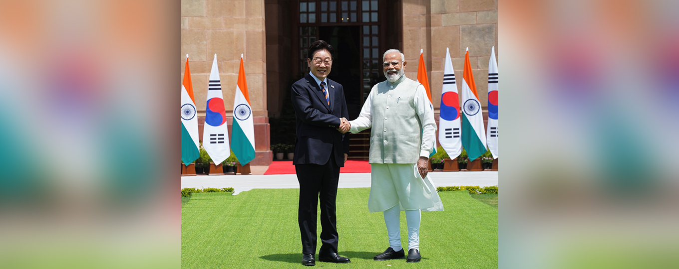 Prime Minister Narendra Modi and President Lee Jae-myung held productive and wide-ranging talks in New Delhi