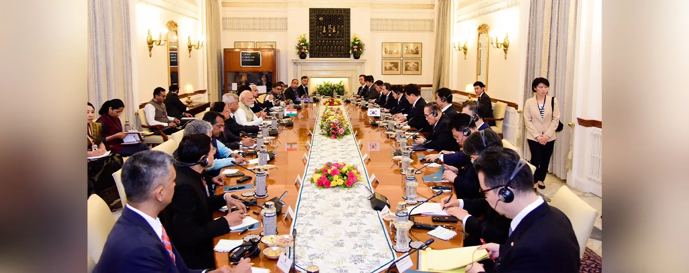 Deepening the Special Strategic Partnership: Building a Stronger and Prosperous future together. Prime Minister Narendra Modi and President Lee Jae-myung held productive and wide-ranging talks in New Delhi