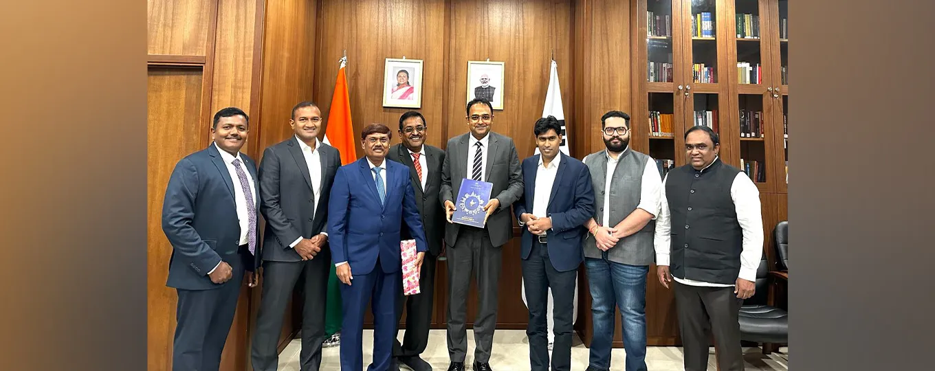 CEOs of SME Business Delegation from Confederation of Indian Industry (CII) visited Embassy and interacted with Deputy Chief of Mission/ Chargé d' Affaires Nishi Kant Singh on 8 September 2025