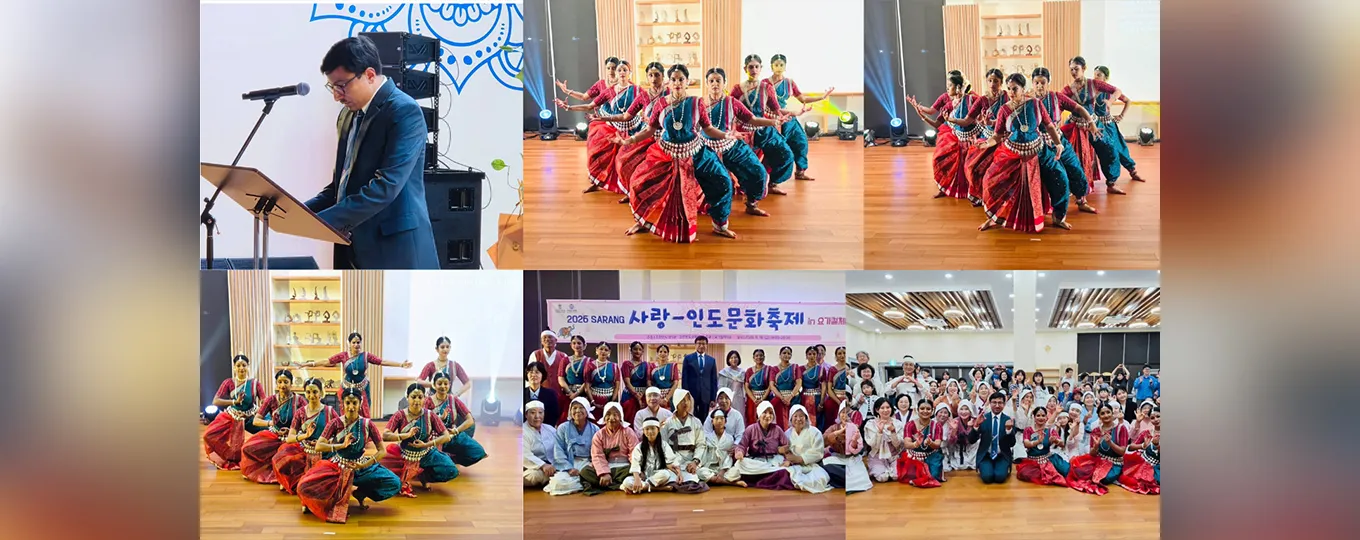 Sarang – Festival of India arrives in Miryang
