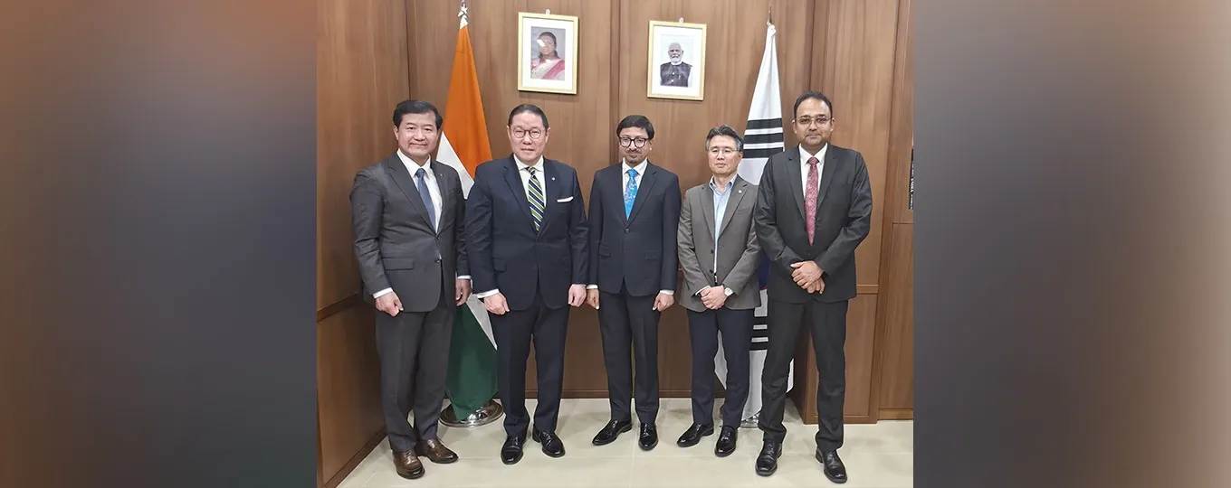 Ambassador met Mr H. S. Cho, CEO & Vice Chairman, HS Hyosung.