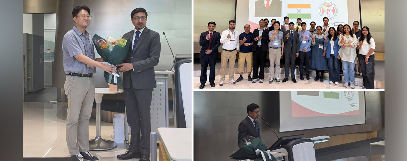  Ambassador had an interaction with Indian students, professors, researchers, and community members at POSTECH on 8 September 2026.