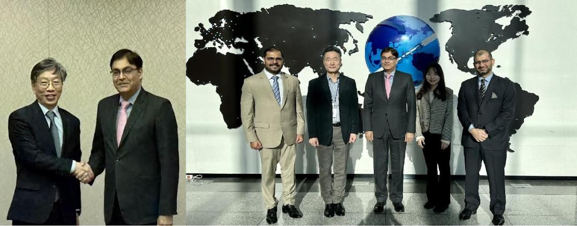 Ambassador Amit Kumar met with Mr. Yu Jeong-Yeol, President, KOTRA