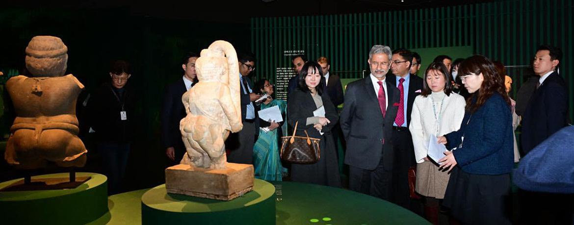 EAM Dr. S. Jaishankar visited the National Museum of Korea; 06  March 2024